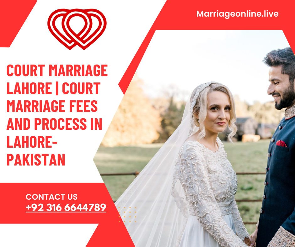 Court Marriage Fees Lahore